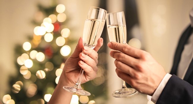 Couple Celebrating